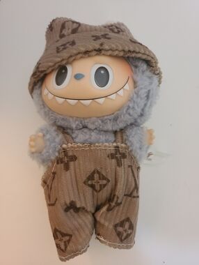 Pop Mart The Monsters Plush Keychain With Outfit And Hat, Pre-owned